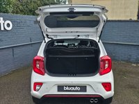 USED 2019 68 KIA PICANTO 1.0 T-GDi GT-Line Hatchback 5dr Petrol Manual Euro 6 (99 bhp) Apple Carplay & Android Auto, Rear Camera, Rear Sensors, Voice Control, Black & Red Faux Leather