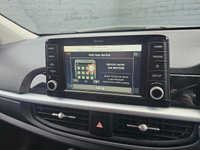 USED 2019 68 KIA PICANTO 1.0 T-GDi GT-Line Hatchback 5dr Petrol Manual Euro 6 (99 bhp) Apple Carplay & Android Auto, Rear Camera, Rear Sensors, Voice Control, Black & Red Faux Leather