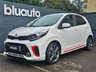 USED 2019 68 KIA PICANTO 1.0 T-GDi GT-Line Hatchback 5dr Petrol Manual Euro 6 (99 bhp) Apple Carplay & Android Auto, Rear Camera, Rear Sensors, Voice Control, Black & Red Faux Leather