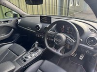USED 2017 67 AUDI S3 2.0 TFSI Black Edition Sportback 5dr Petrol S Tronic quattro Euro 6 (s/s) (310 ps) 