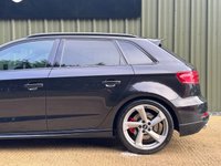 USED 2017 67 AUDI S3 2.0 TFSI Black Edition Sportback 5dr Petrol S Tronic quattro Euro 6 (s/s) (310 ps) 
