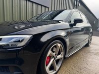 USED 2017 67 AUDI S3 2.0 TFSI Black Edition Sportback 5dr Petrol S Tronic quattro Euro 6 (s/s) (310 ps) 