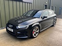 USED 2017 67 AUDI S3 2.0 TFSI Black Edition Sportback 5dr Petrol S Tronic quattro Euro 6 (s/s) (310 ps) 