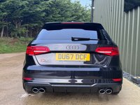 USED 2017 67 AUDI S3 2.0 TFSI Black Edition Sportback 5dr Petrol S Tronic quattro Euro 6 (s/s) (310 ps) 