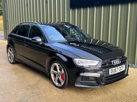 USED 2017 67 AUDI S3 2.0 TFSI Black Edition Sportback 5dr Petrol S Tronic quattro Euro 6 (s/s) (310 ps) 