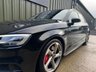 USED 2017 67 AUDI S3 2.0 TFSI Black Edition Sportback 5dr Petrol S Tronic quattro Euro 6 (s/s) (310 ps) 