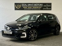 USED 2018 18 VOLKSWAGEN GOLF 1.4 TSI 8.7kWh GTE Hatchback 5dr Petrol Plug-in Hybrid DSG Euro 6 (s/s) (204 ps) APPLE CAR PLAY CLEAN CAR