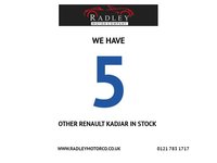 USED 2017 17 RENAULT KADJAR 1.6 dCi Signature Nav SUV 5dr Diesel Manual Euro 6 (s/s) (130 ps) 6 MONTHS RAC PLATINUM WARRANTY