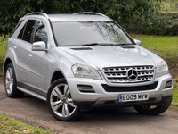 USED 2009 09 MERCEDES-BENZ M-CLASS 3.0 ML320 CDI V6 Sport SUV 5dr Diesel Tiptronic 4WD Euro 4 (224 ps) 
