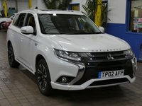 USED 2015 65 MITSUBISHI OUTLANDER 2.0h 12kWh GX4h SUV 5dr Petrol Plug-in Hybrid CVT 4WD Euro 6 (s/s) (200 ps) &pound;0 ROAD TAX SAT NAV SUNROOF LEATHER CAMERA NICE TIDY EXAMPLE