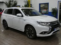 USED 2015 65 MITSUBISHI OUTLANDER 2.0h 12kWh GX4h SUV 5dr Petrol Plug-in Hybrid CVT 4WD Euro 6 (s/s) (200 ps) &pound;0 ROAD TAX SAT NAV SUNROOF LEATHER CAMERA NICE TIDY EXAMPLE