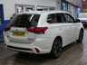 USED 2015 65 MITSUBISHI OUTLANDER 2.0h 12kWh GX4h SUV 5dr Petrol Plug-in Hybrid CVT 4WD Euro 6 (s/s) (200 ps) &pound;0 ROAD TAX SAT NAV SUNROOF LEATHER CAMERA NICE TIDY EXAMPLE