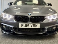 USED 2015 15 BMW 4 SERIES GRAN COUPE 2.0 420d M Sport Hatchback 5dr Diesel Auto Euro 6 (s/s) (190 ps) RED INTERIOR UPGRADED FRONT