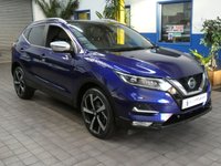USED 2019 68 NISSAN QASHQAI 1.3 DIG-T Tekna+ SUV 5dr Petrol Manual Euro 6 (s/s) (160 ps) SAT NAV LEATHER HEATED SEATS PANORAMIC SUNROOF REAR VIEW CAMERA PARKING SENSORS 2 OWNERS EXCELLENT SERVICE HISTORY