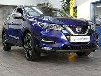 USED 2019 68 NISSAN QASHQAI 1.3 DIG-T Tekna+ SUV 5dr Petrol Manual Euro 6 (s/s) (160 ps) SAT NAV LEATHER HEATED SEATS PANORAMIC SUNROOF REAR VIEW CAMERA PARKING SENSORS 2 OWNERS EXCELLENT SERVICE HISTORY