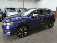USED 2019 68 NISSAN QASHQAI 1.3 DIG-T Tekna+ SUV 5dr Petrol Manual Euro 6 (s/s) (160 ps) SAT NAV LEATHER HEATED SEATS PANORAMIC SUNROOF REAR VIEW CAMERA PARKING SENSORS 2 OWNERS EXCELLENT SERVICE HISTORY
