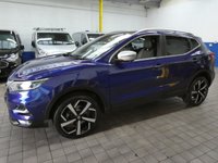 USED 2019 68 NISSAN QASHQAI 1.3 DIG-T Tekna+ SUV 5dr Petrol Manual Euro 6 (s/s) (160 ps) SAT NAV LEATHER HEATED SEATS PANORAMIC SUNROOF REAR VIEW CAMERA PARKING SENSORS 2 OWNERS EXCELLENT SERVICE HISTORY