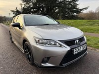 USED 2016 66 LEXUS CT 1.8 200h Sport Hatchback 5dr Petrol Hybrid CVT Euro 6 (s/s) (136 ps) SAT NAV-BLUETOOTH-CRUISE-&pound;0 TAX
