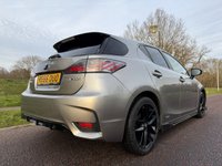 USED 2016 66 LEXUS CT 1.8 200h Sport Hatchback 5dr Petrol Hybrid CVT Euro 6 (s/s) (136 ps) SAT NAV-BLUETOOTH-CRUISE-&pound;0 TAX