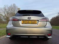 USED 2016 66 LEXUS CT 1.8 200h Sport Hatchback 5dr Petrol Hybrid CVT Euro 6 (s/s) (136 ps) SAT NAV-BLUETOOTH-CRUISE-&pound;0 TAX