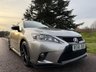 USED 2016 66 LEXUS CT 1.8 200h Sport Hatchback 5dr Petrol Hybrid CVT Euro 6 (s/s) (136 ps) SAT NAV-BLUETOOTH-CRUISE-&pound;0 TAX