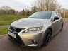 USED 2016 66 LEXUS CT 1.8 200h Sport Hatchback 5dr Petrol Hybrid CVT Euro 6 (s/s) (136 ps) SAT NAV-BLUETOOTH-CRUISE-&pound;0 TAX