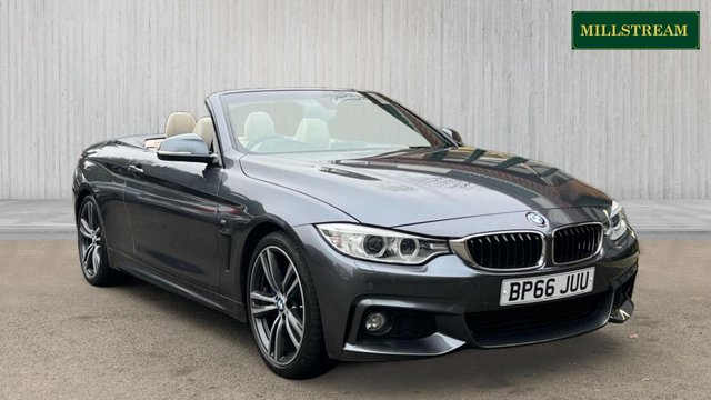 2016 66 BMW 4 Series 2.0 420i M Sport Convertible 2dr Petrol Auto Euro 6 (s/s) (184 ps)