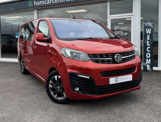 2021 21 Vauxhall Vivaro Life 2.0 Turbo D Elite L MPV 5dr Diesel Auto LWB Euro 6 (s/s) (8 Seat) (180 ps)