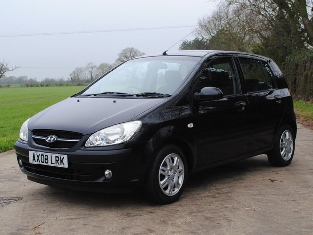 2008 08 Hyundai Getz 1.1 CDX Hatchback 5dr Petrol Manual (130 g/km, 65 bhp)