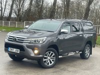 USED 2017 17 TOYOTA HI-LUX 2.4 D-4D Invincible Pickup Double Cab 4dr Diesel Manual 4WD Euro 6 (TSS, 3.5t) (150 ps) ** NO VAT * *  SAT NAV **  TOWBAR