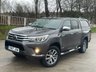 USED 2017 17 TOYOTA HI-LUX 2.4 D-4D Invincible Pickup Double Cab 4dr Diesel Manual 4WD Euro 6 (TSS, 3.5t) (150 ps) ** NO VAT * *  SAT NAV **  TOWBAR