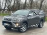 USED 2017 17 TOYOTA HI-LUX 2.4 D-4D Invincible Pickup Double Cab 4dr Diesel Manual 4WD Euro 6 (TSS, 3.5t) (150 ps) ** NO VAT * *  SAT NAV **  TOWBAR