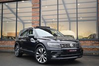 USED 2019 19 VOLKSWAGEN TIGUAN 2.0 TDI R-Line Tech SUV 5dr Diesel DSG 4Motion Euro 6 (s/s) (150 ps) FULL LEATHER / PAN ROOF / FSH