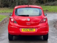 USED 2012 12 VAUXHALL CORSA 1.2i ecoFLEX 16V S Hatchback 3dr Petrol Manual Euro 5 (s/s) (85 ps) 