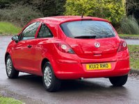 USED 2012 12 VAUXHALL CORSA 1.2i ecoFLEX 16V S Hatchback 3dr Petrol Manual Euro 5 (s/s) (85 ps) 