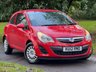USED 2012 12 VAUXHALL CORSA 1.2i ecoFLEX 16V S Hatchback 3dr Petrol Manual Euro 5 (s/s) (85 ps) 