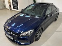 USED 2018 03 MERCEDES-BENZ CLA 2.1 CLA220d AMG Line Coupe 4dr Diesel 7G-DCT Euro 6 (s/s) (177 ps) 