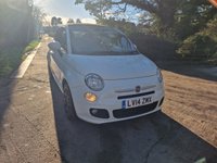 USED 2014 14 FIAT 500C 1.2 S Convertible 2dr Petrol Manual Euro 6 (s/s) (69 bhp) 8.9% APR FINANCE RATES
