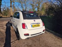 USED 2014 14 FIAT 500C 1.2 S Convertible 2dr Petrol Manual Euro 6 (s/s) (69 bhp) 8.9% APR FINANCE RATES