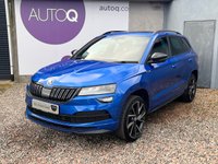 USED 2020 20 SKODA KAROQ 1.5 TSI ACT SportLine SUV 5dr Petrol DSG Euro 6 (s/s) (150 ps) AUTOMATIC WITH PAN ROOF