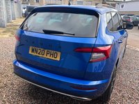 USED 2020 20 SKODA KAROQ 1.5 TSI ACT SportLine SUV 5dr Petrol DSG Euro 6 (s/s) (150 ps) AUTOMATIC WITH PAN ROOF