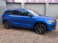 USED 2020 20 SKODA KAROQ 1.5 TSI ACT SportLine SUV 5dr Petrol DSG Euro 6 (s/s) (150 ps) AUTOMATIC WITH PAN ROOF