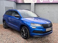 USED 2020 20 SKODA KAROQ 1.5 TSI ACT SportLine SUV 5dr Petrol DSG Euro 6 (s/s) (150 ps) AUTOMATIC WITH PAN ROOF