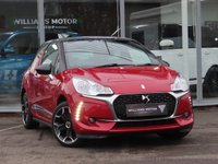 USED 2016 16 DS AUTOMOBILES DS 3 1.2 PureTech Elegance Hatchback 3dr Petrol Manual Euro 6 (s/s) (110 ps) LOW MILEAGE. NEW MOT