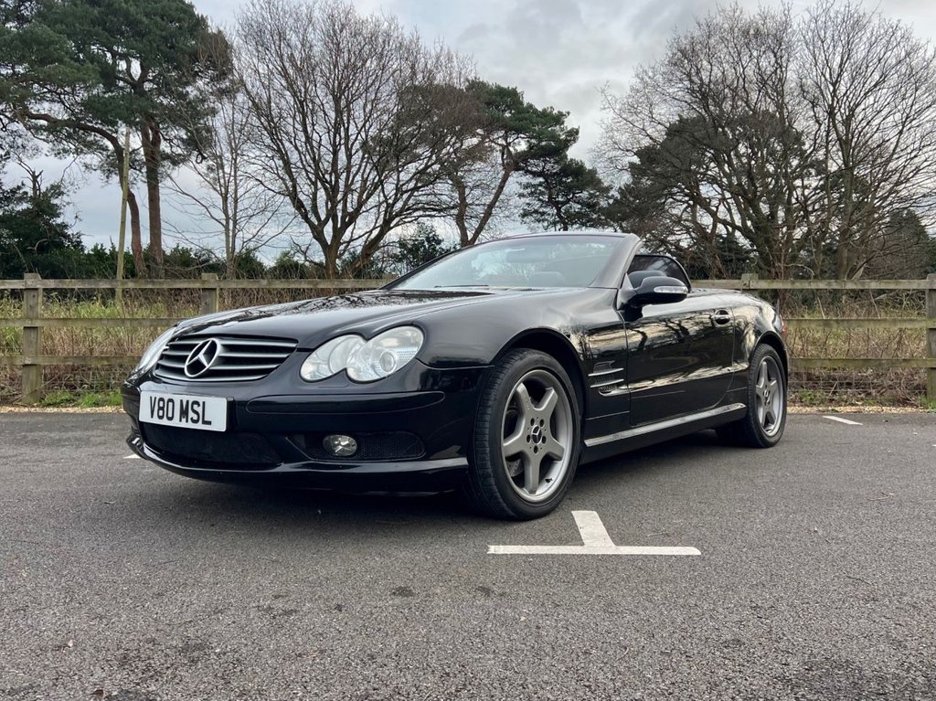 USED 2003 V MERCEDES-BENZ SL 500 5.0 V8 // Convertible // Auto (300 g/km, 306 bhp) // px swap 
