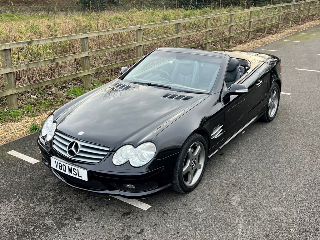 USED 2003 V MERCEDES-BENZ SL 500 5.0 V8 // Convertible // Auto (300 g/km, 306 bhp) // px swap 