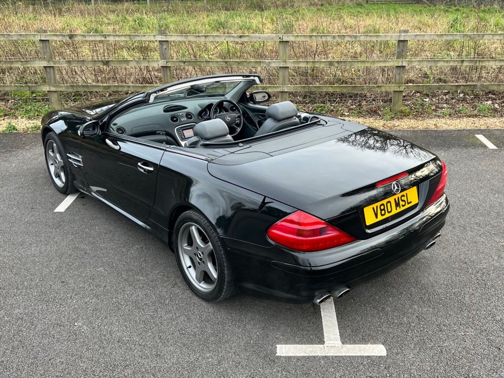USED 2003 V MERCEDES-BENZ SL 500 5.0 V8 // Convertible // Auto (300 g/km, 306 bhp) // px swap 