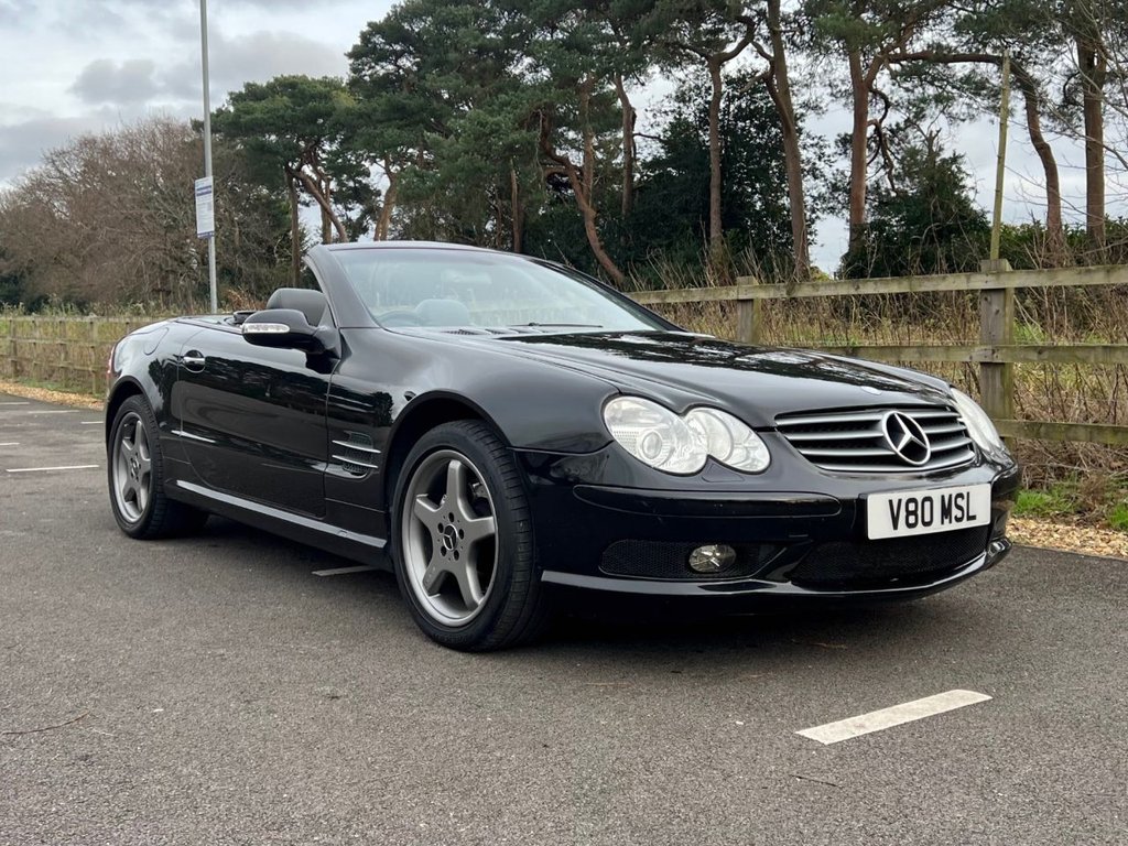 USED 2003 V MERCEDES-BENZ SL 500 5.0 V8 // Convertible // Auto (300 g/km, 306 bhp) // px swap 