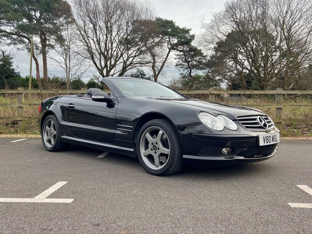USED 2003 V MERCEDES-BENZ SL 500 5.0 V8 // Convertible // Auto (300 g/km, 306 bhp) // px swap 