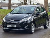 USED 2012 62 FORD FIESTA 1.4 TDCi DPF Zetec Hatchback 5dr Diesel Manual (104 g/km, 69 bhp) 